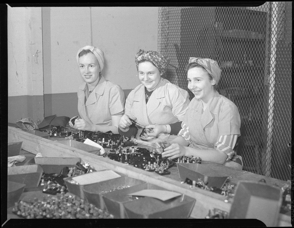 Factory boiler operators at work